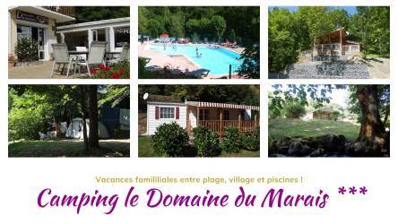 CAMPING DOMAINE DU MARAIS ***, en el borde de un río en Auvergne-Rhône-Alpes