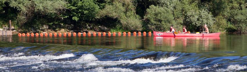 CAMPING L'EAU VIVE ****, en el borde de un río en Occitanie