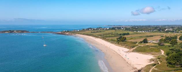 CAMPING DE L'OCEAN ***, en el borde del mar en Bretagne