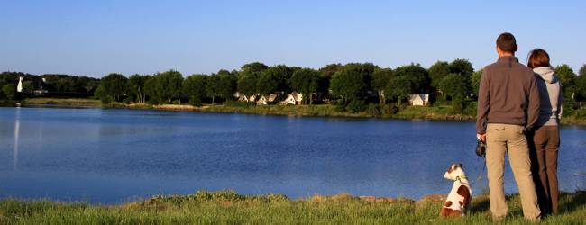 CAMPING LE LAC ***, en el borde del mar en Bretagne