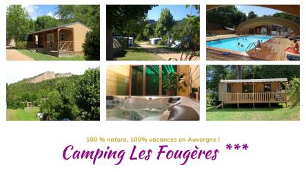 CAMPING LES FOUGERES ***, en el borde de un río en Auvergne-Rhône-Alpes